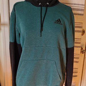 SOLDAdidas Colorblock Green/Black Sweater